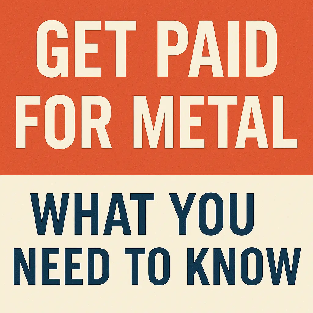 Get Paid for Metal: What You Need to Know