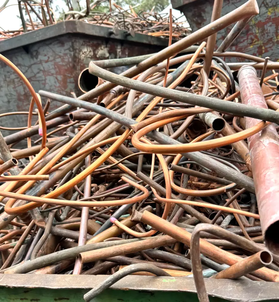 Copper Pipes Recycling Tamworth