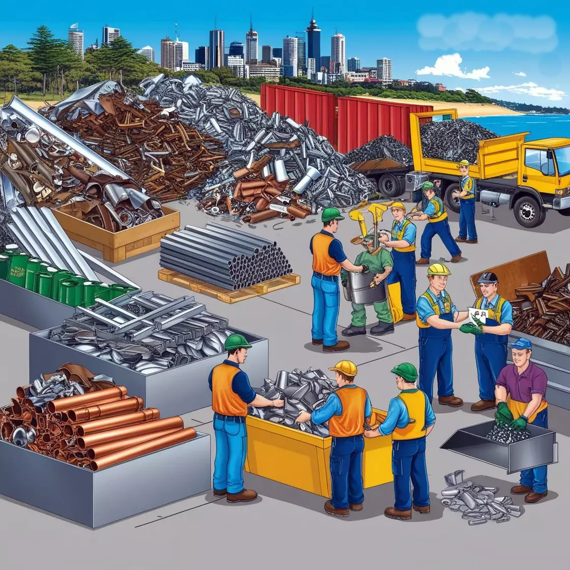 scrap metal collection service port macquarie.webp